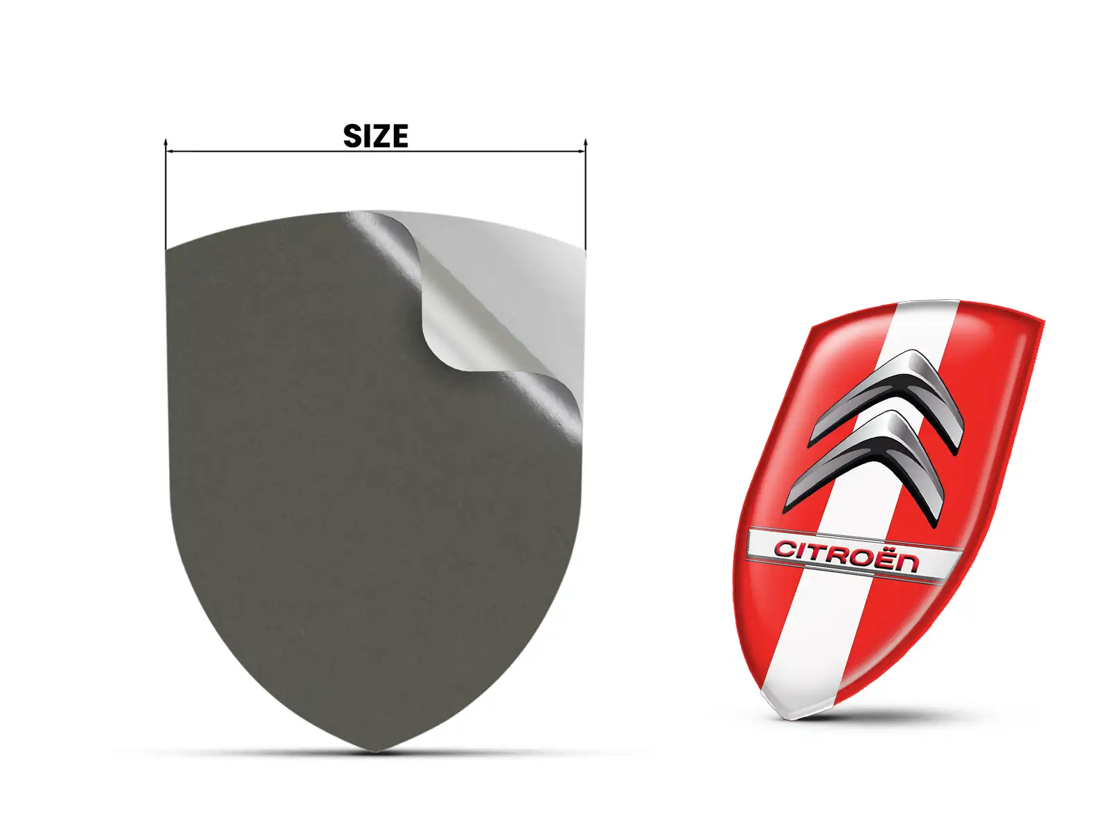 Citroen Badges Auto Pro Max Durable Stylé Performance